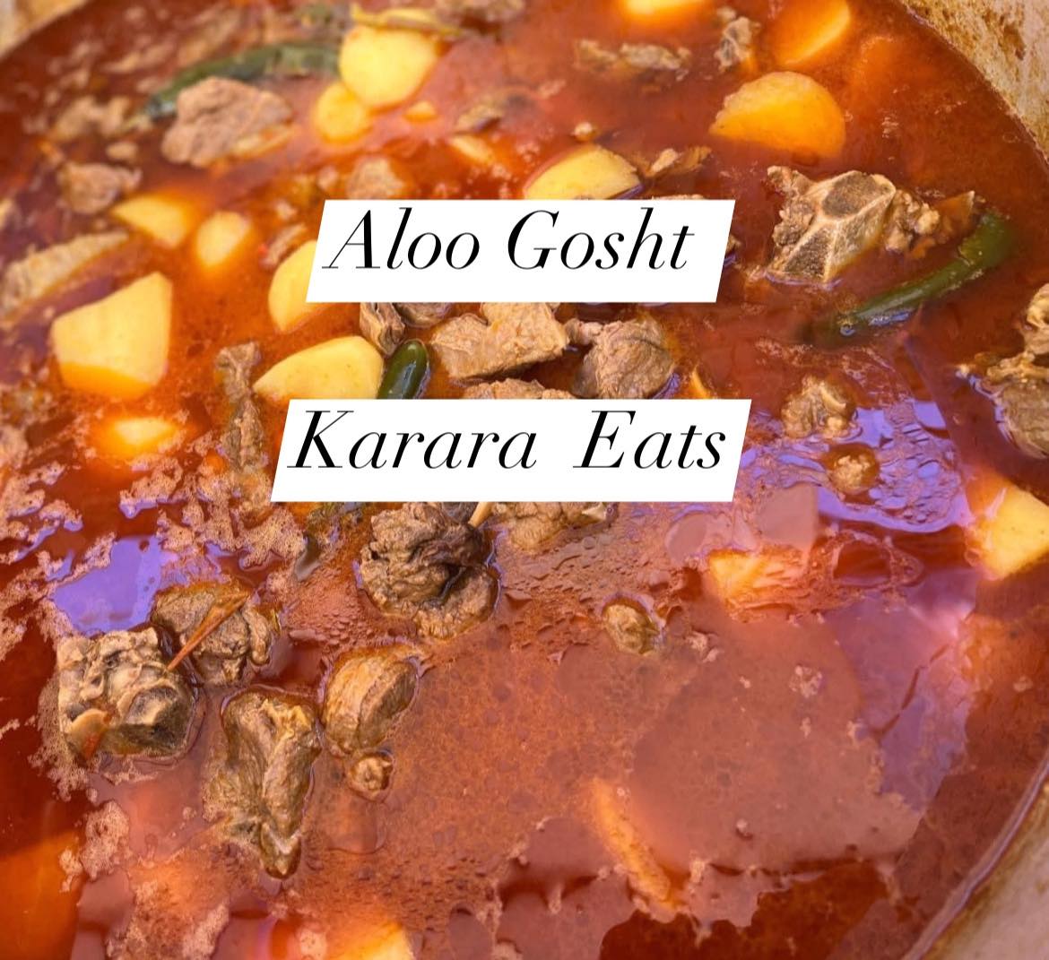 MUTTON ALOO GOSHT (Lamb)